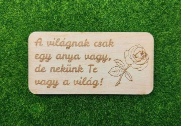 Anyák napi táblácska
