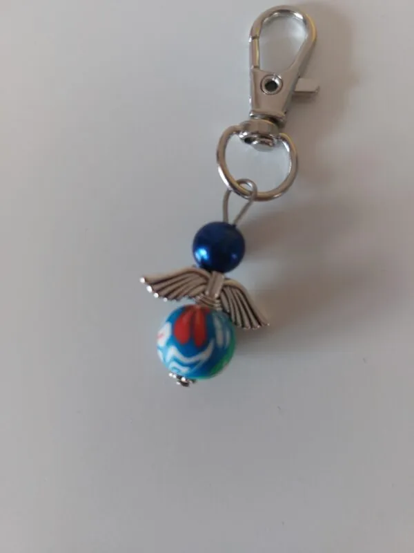 Tavaszi angyal kulcstartó